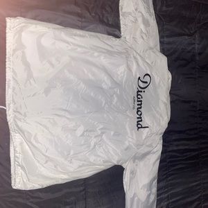 White Diamond Supply Jacket.Excellent Condition.